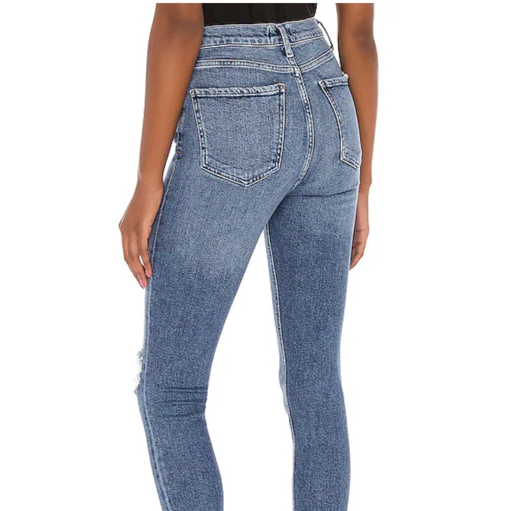 Agolde Nico High Rise Slim Jeans in Shoreline, size 29